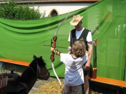 2013 Fleckenfest Bogenschießen