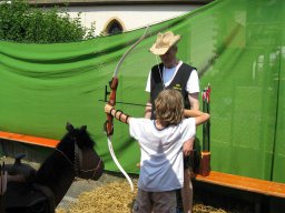 2013 Fleckenfest Bogenschießen