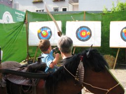 2013 Fleckenfest Bogenschießen