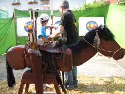 2013 Fleckenfest Bogenschießen