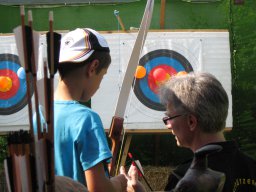 2013 Fleckenfest Bogenschießen