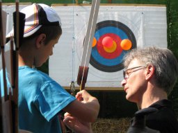 2013 Fleckenfest Bogenschießen